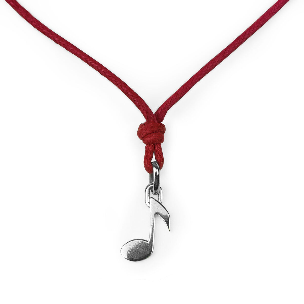 Carefree Bonds - Silver Pendant - Music Note