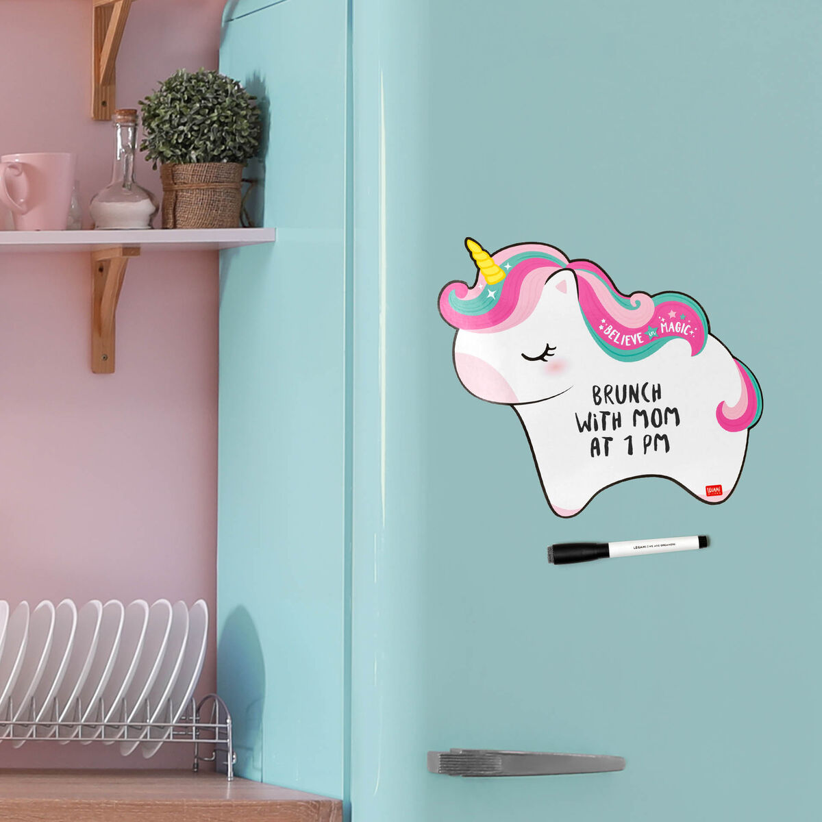 Unicorn Magnetic Whiteboard - Something To Remember