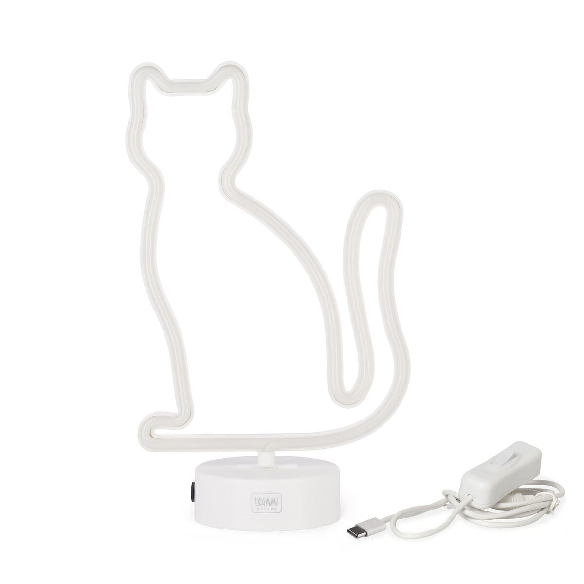 Neon-Effect LED Lamp - Kitty - It's a Sign