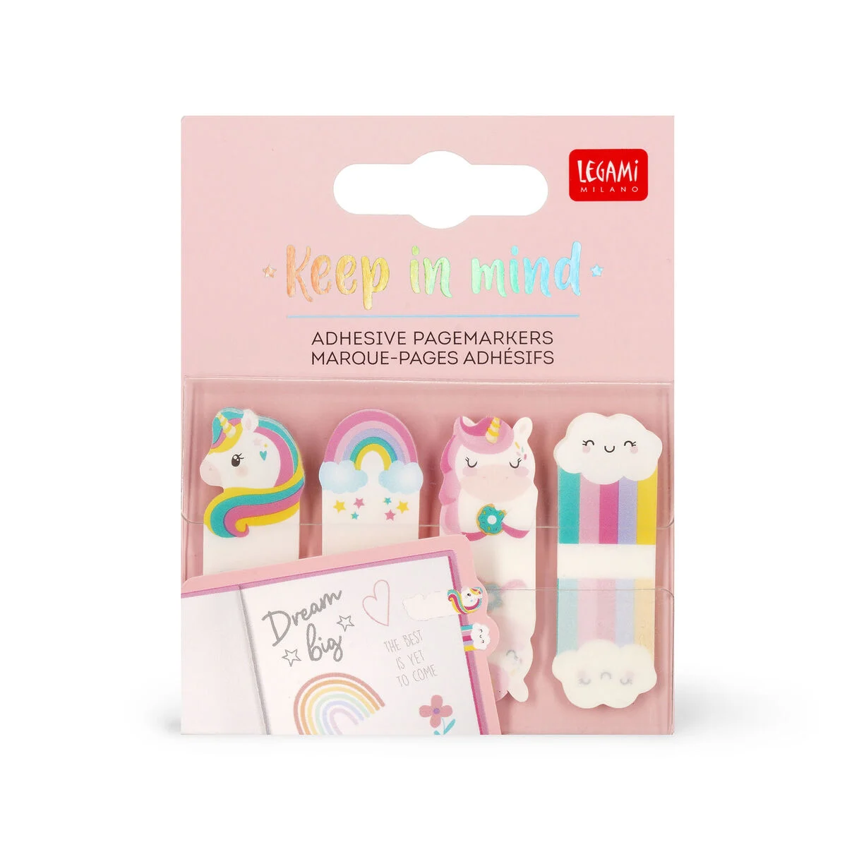 Unicorn Adhesive Pagemarkers - Keep in Mind