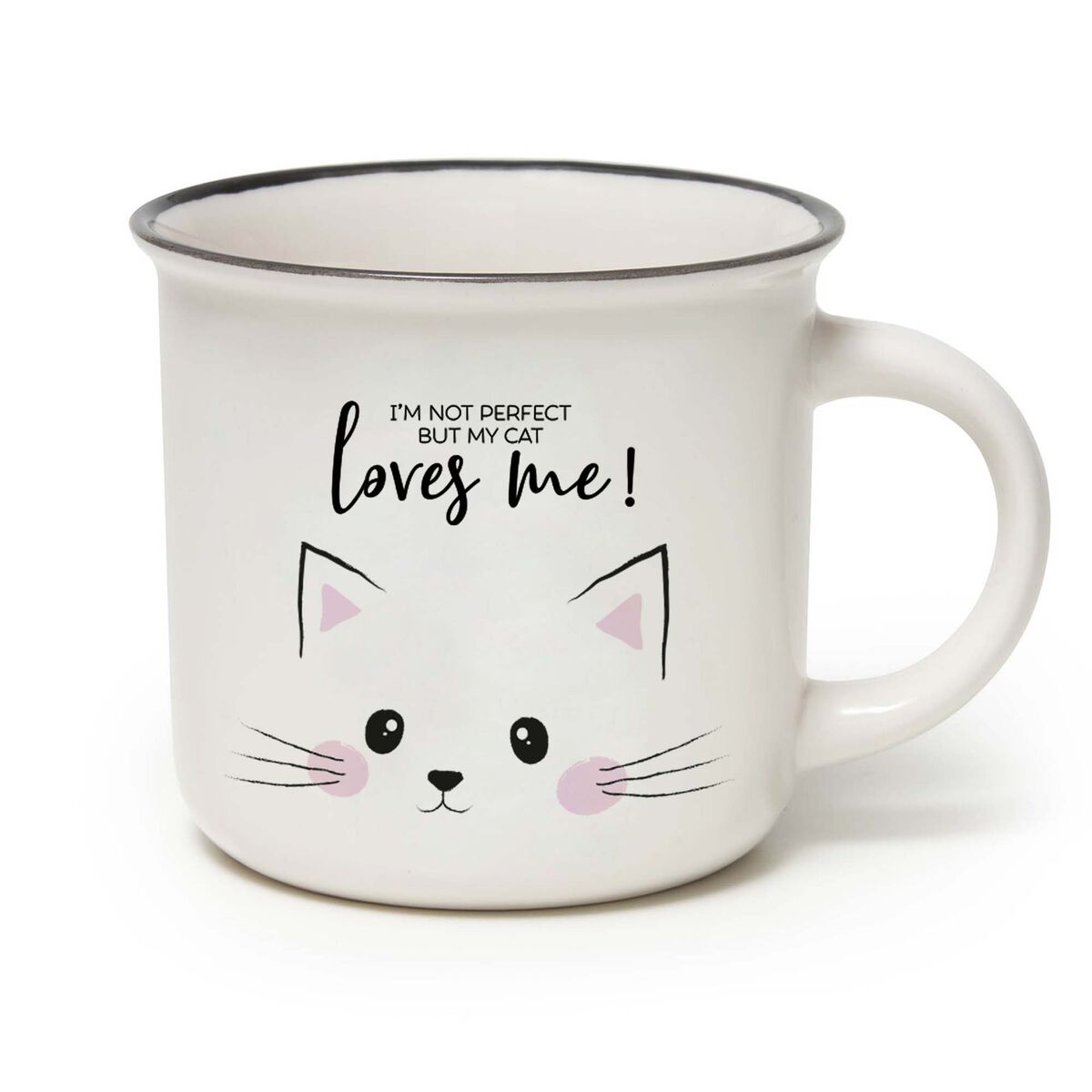 Porcelain Mug - Kitty - Cup-Puccino