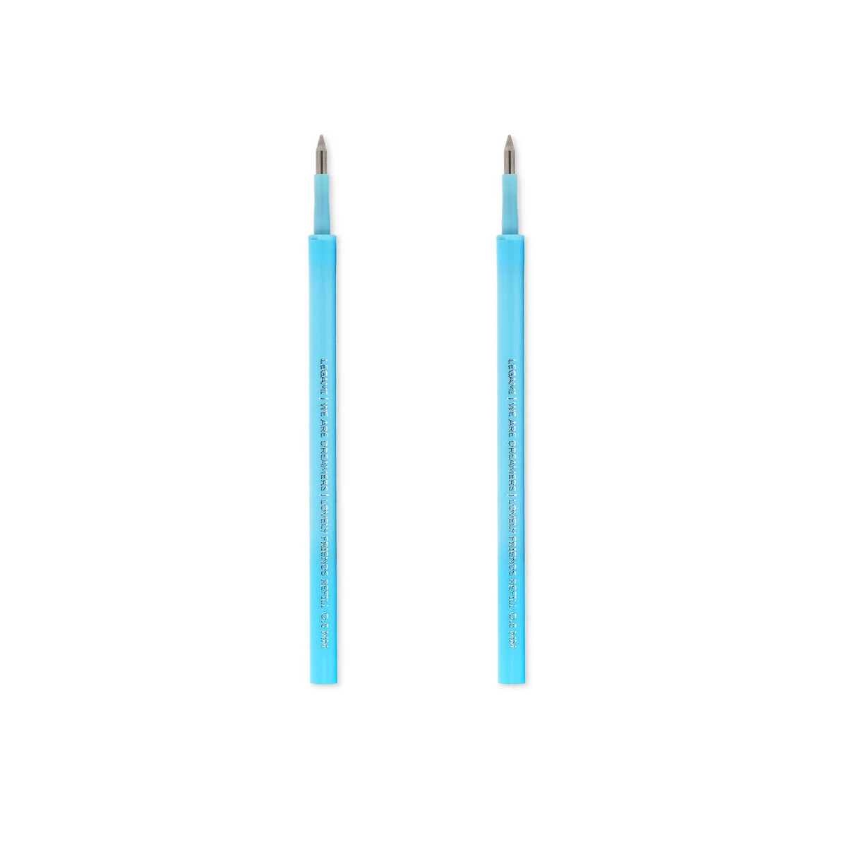 Set of 2 Refills for Lovely Friends Gel Pens - Sky Blue Ink