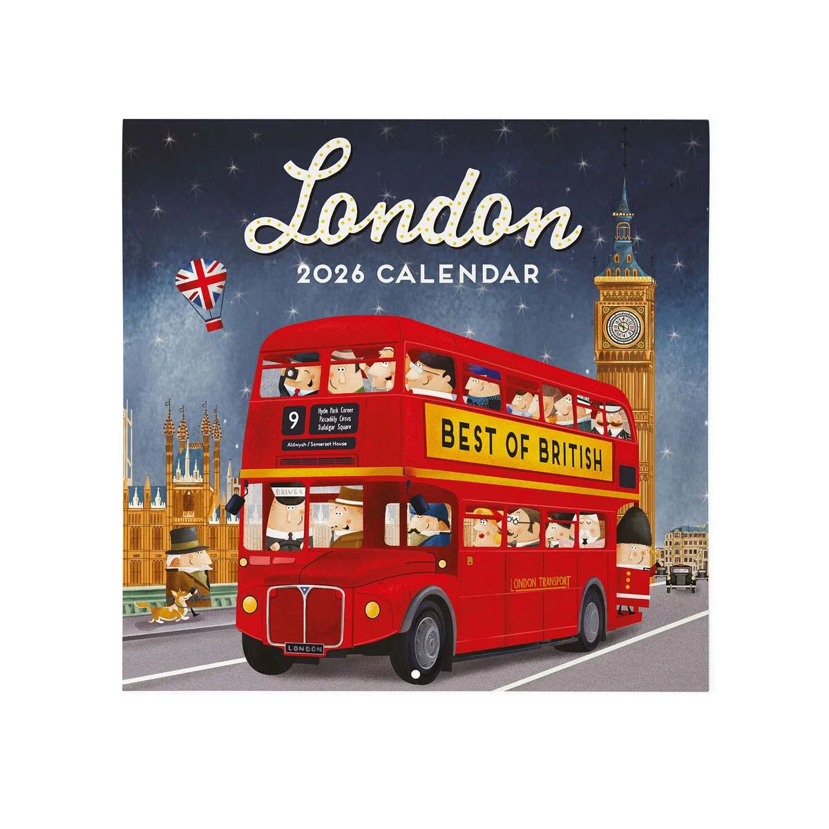 Calendario da Parete 2026 - 30 x 29 cm