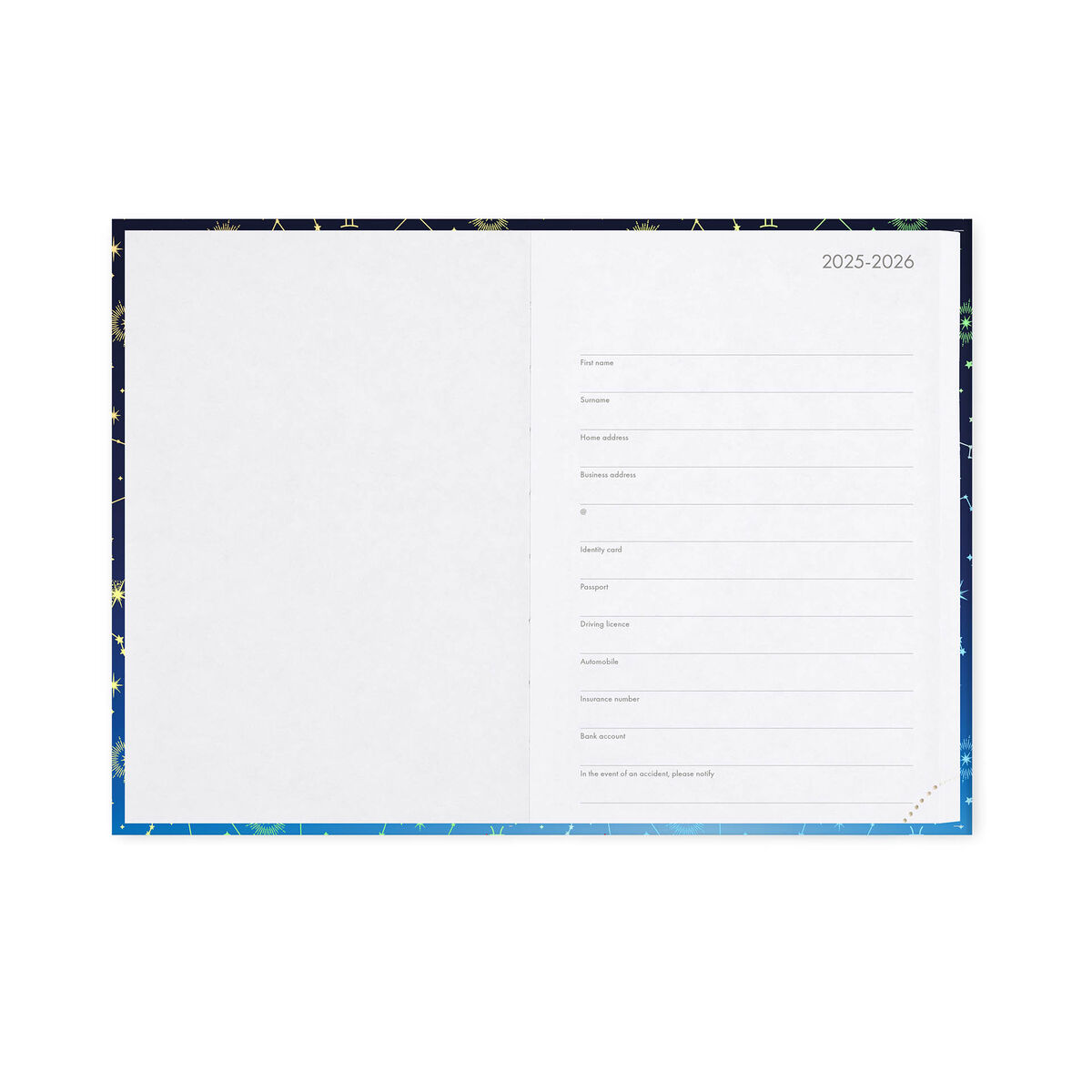 16-Month Daily Photo Diary for 2025/2026 - Stars