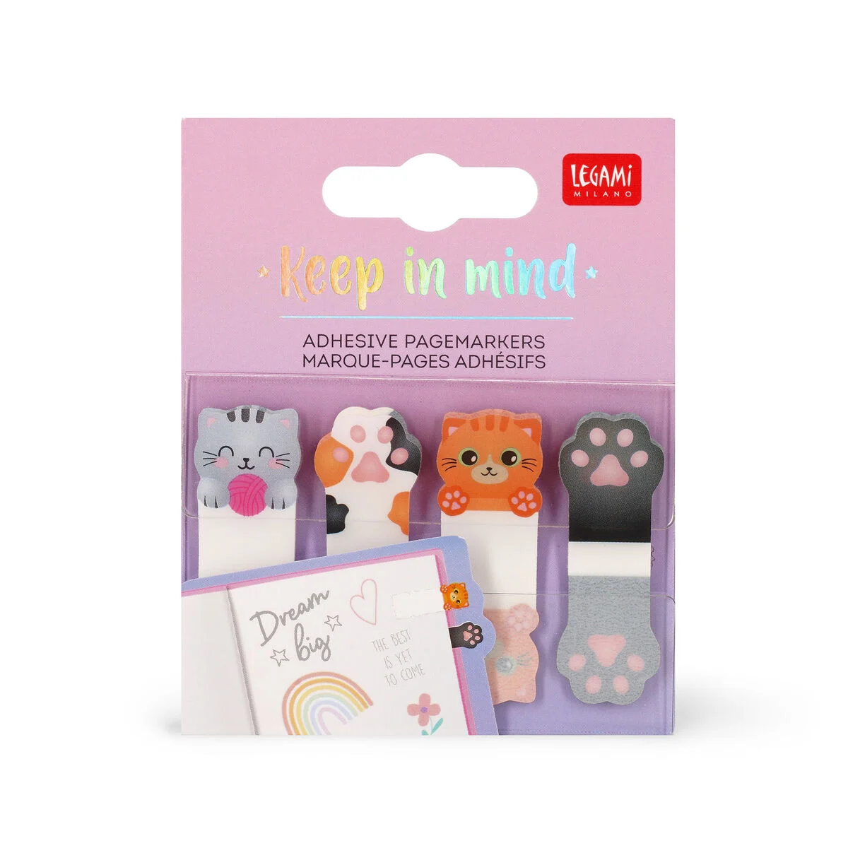 Kitty Adhesive Pagemarkers - Keep in Mind