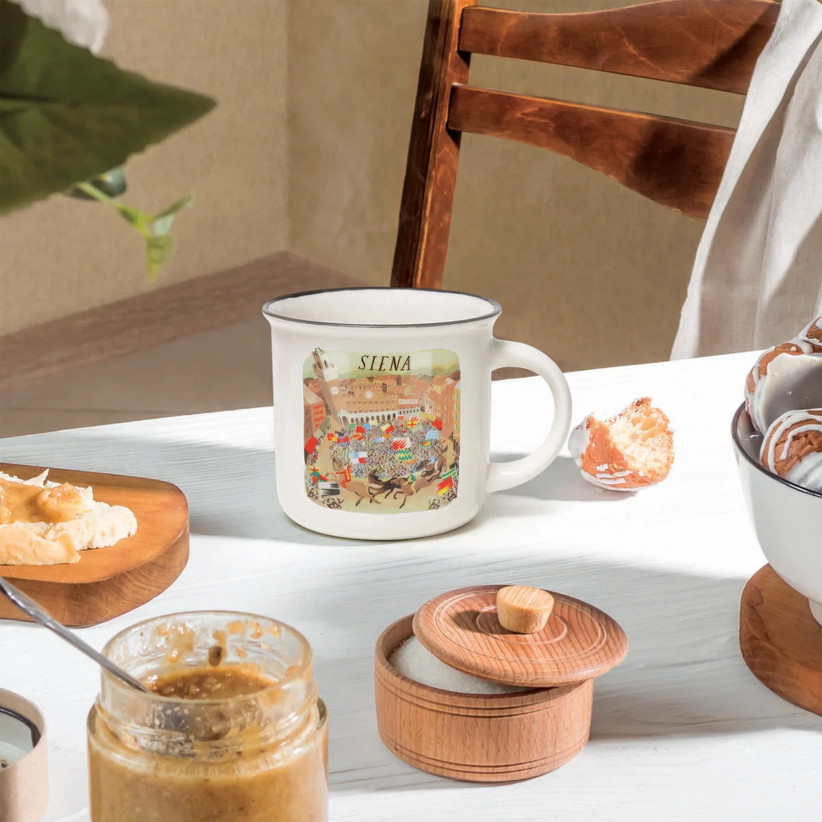 Porcelain Mug - Siena - Cup-Puccino