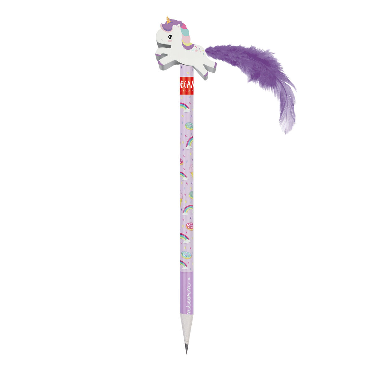 Unicorn Pencil with Eraser