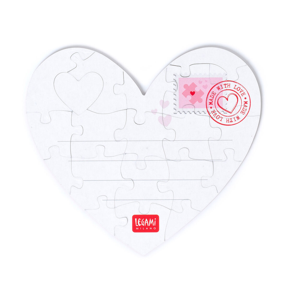 Puzzle Greeting Card - Perfect Match