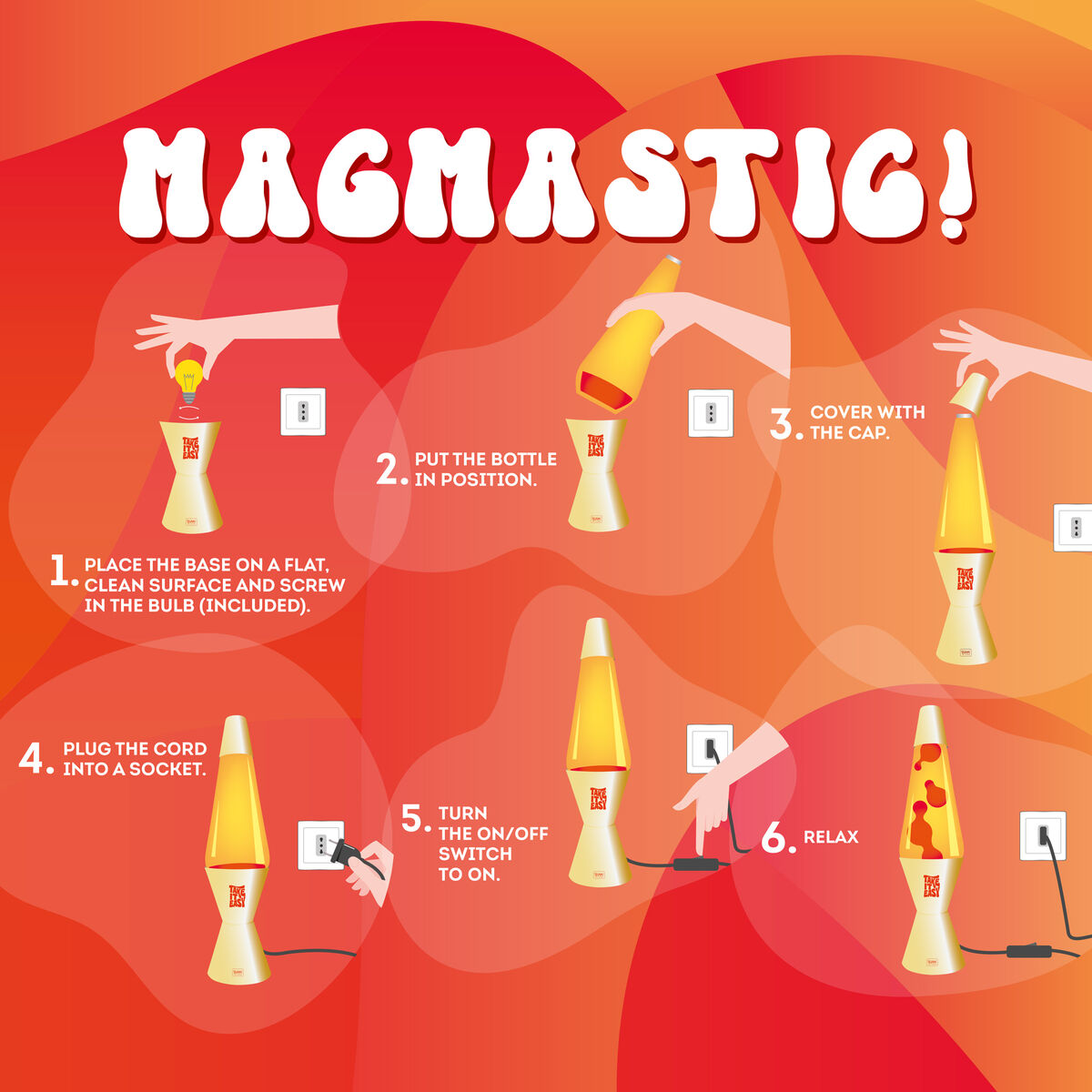 Gold Lava Lamp - Magmastic!