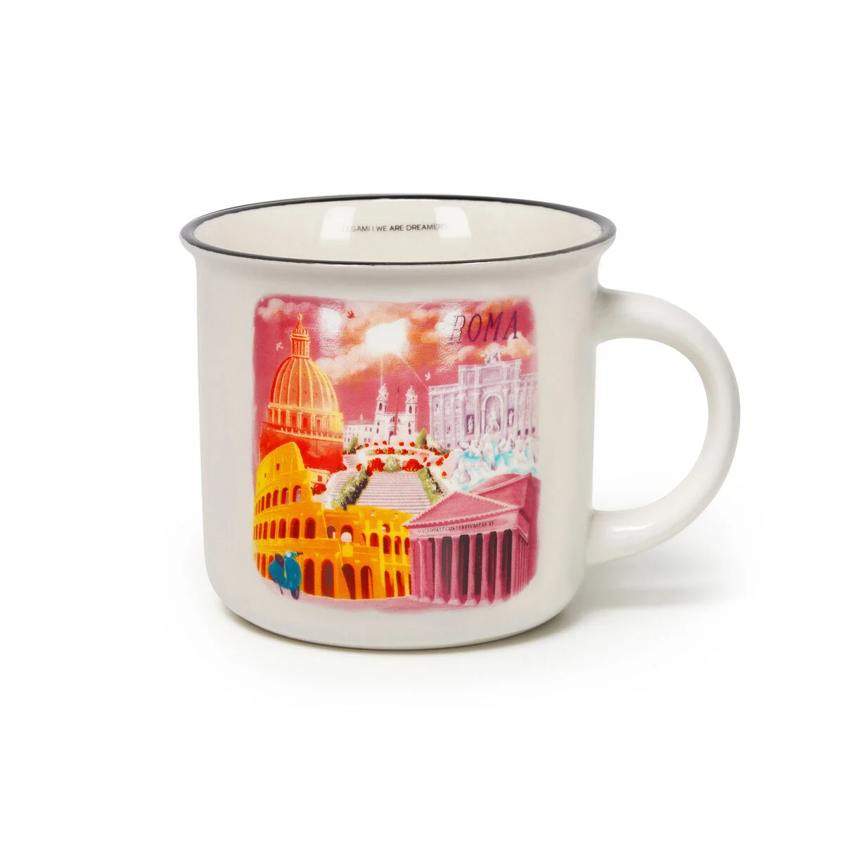 Porcelain Mug - Roma - Cup-Puccino