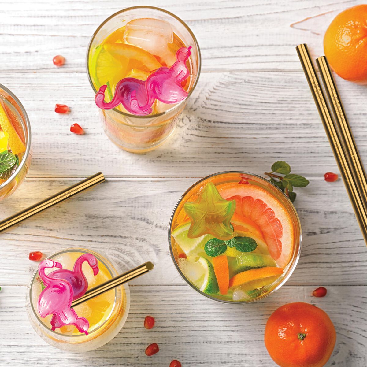 Reusable Ice Cubes - Multicolour Tropical