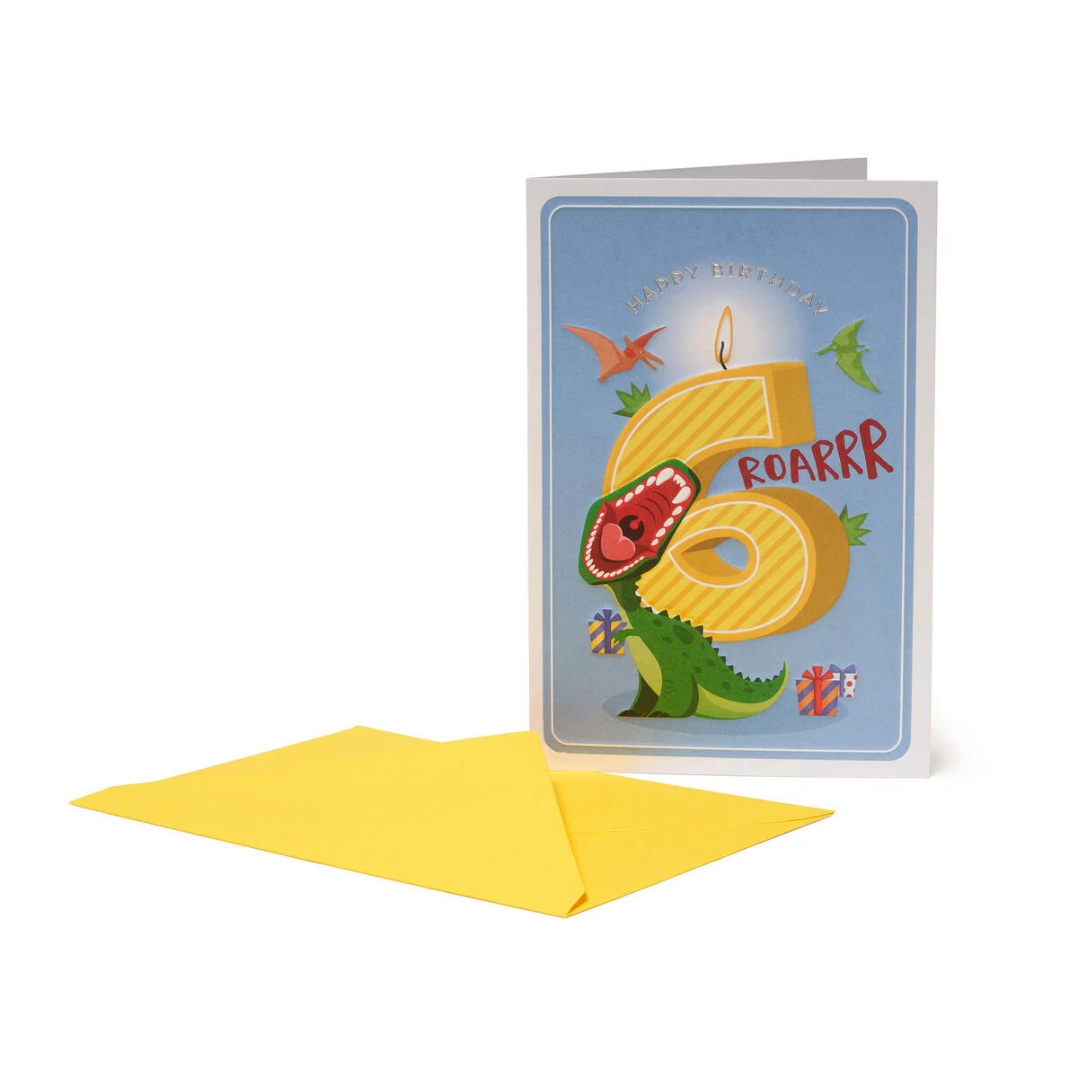 6th Birthday Card - Boy - Greeting Card