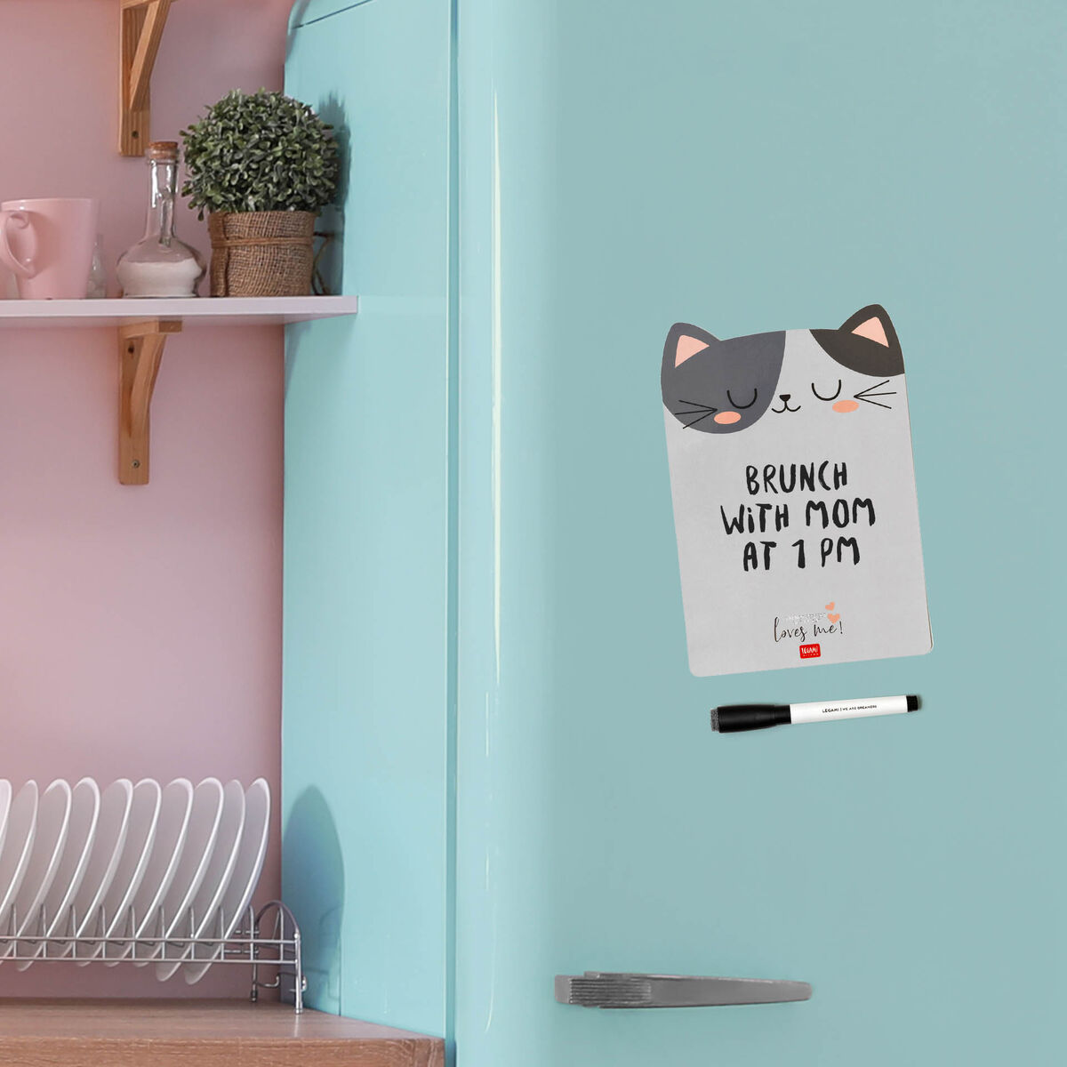 Kitty Magnetic Whiteboard - Something To Remember