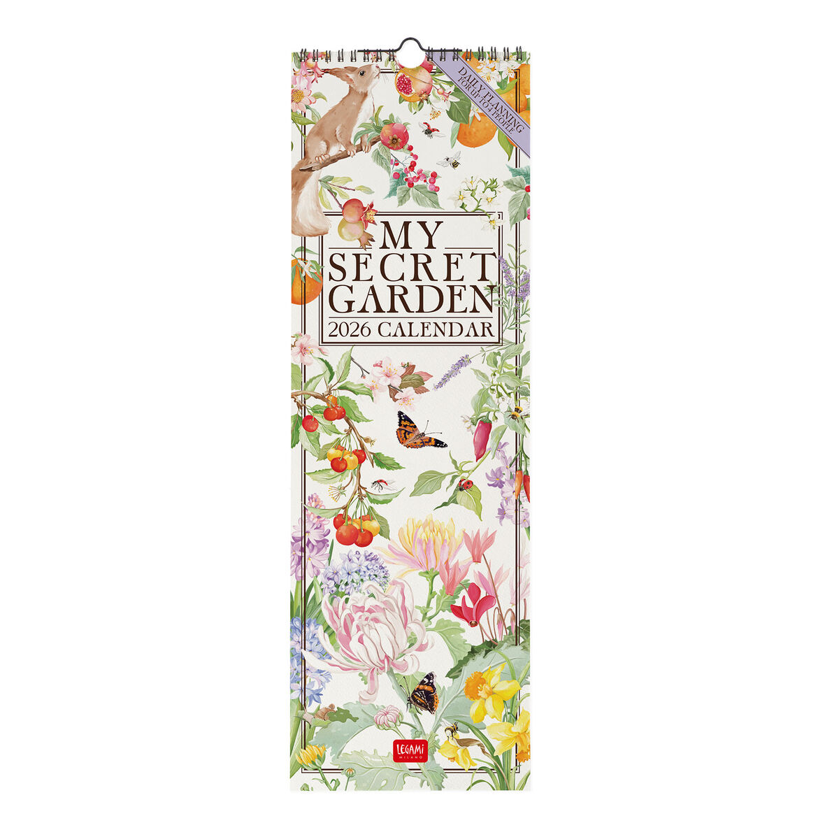 2026 Wall Calendar - 16 x 49 cm