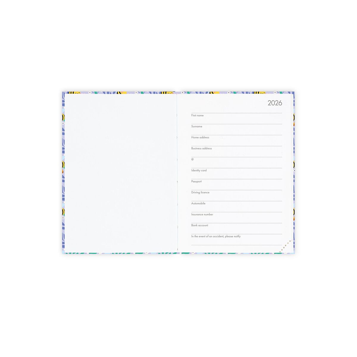 12-Month Small Daily Photo Diary - 2026