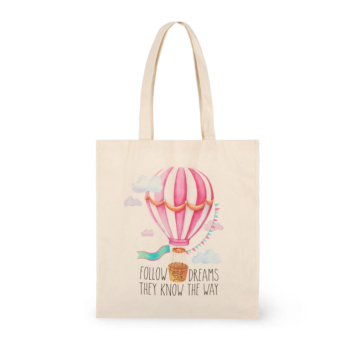 Cotton Tote Bag - Hot Air Balloon