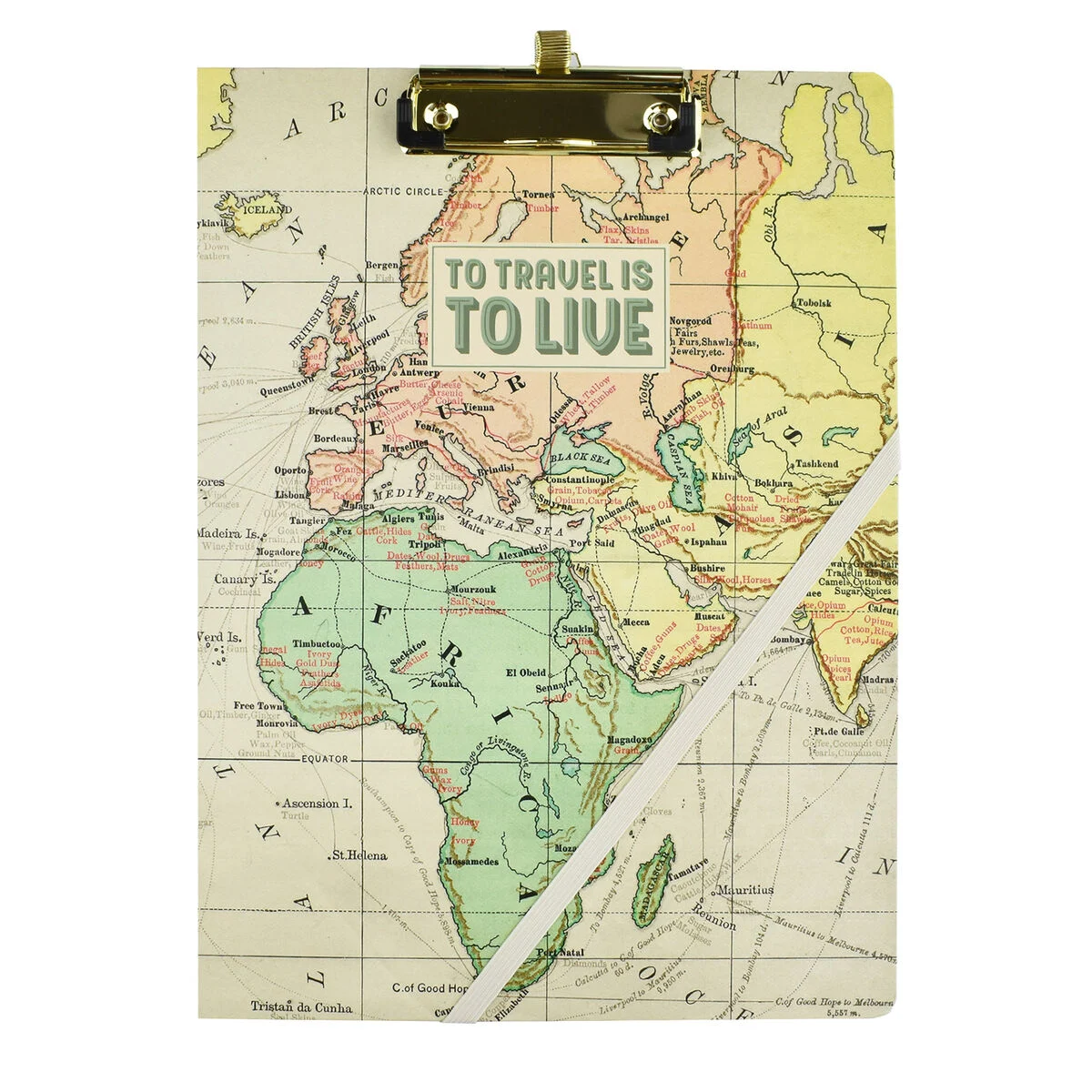 Travel Clipboard Folder - Take Note