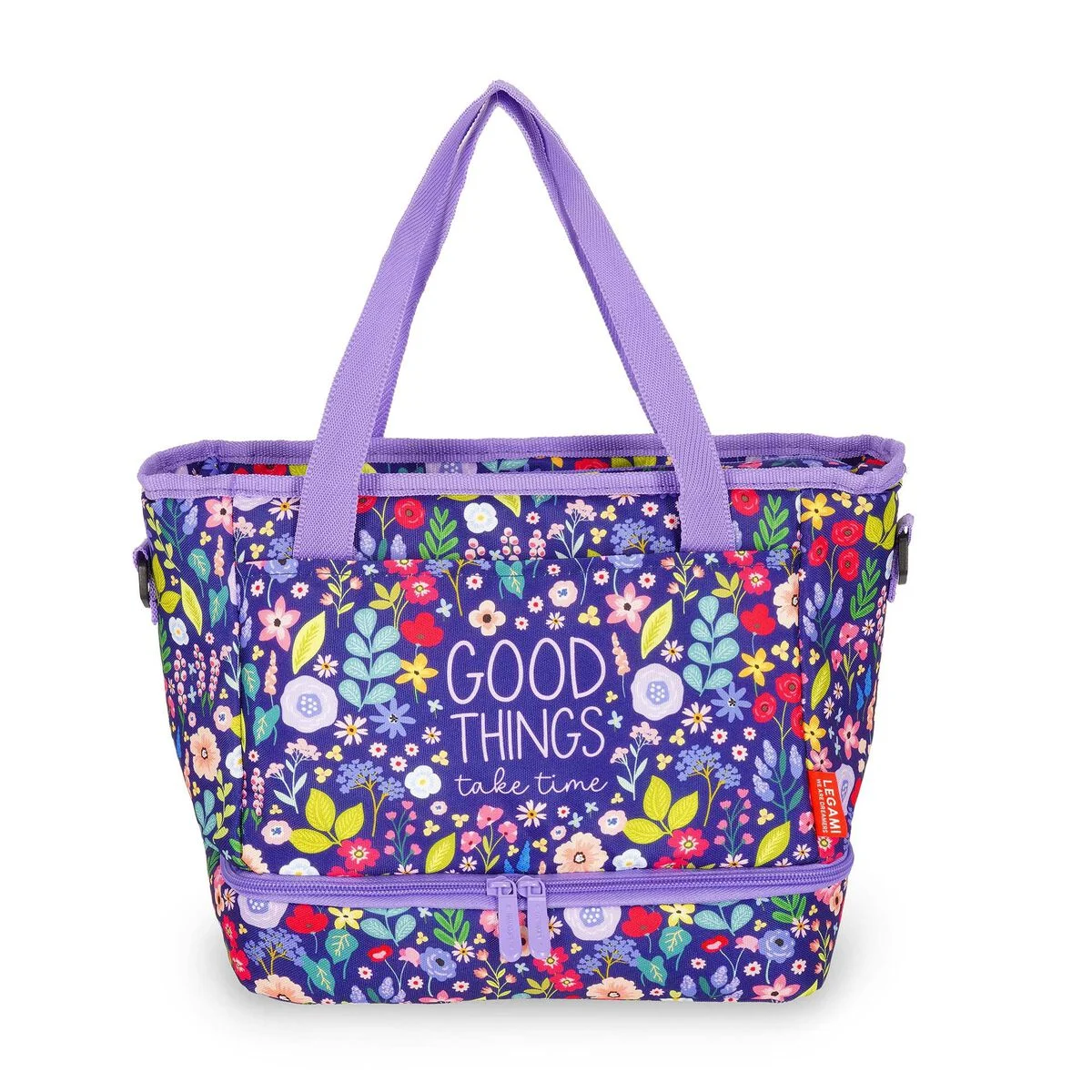 10.8 l Lunch Bag - Flowers - Lunch Bag