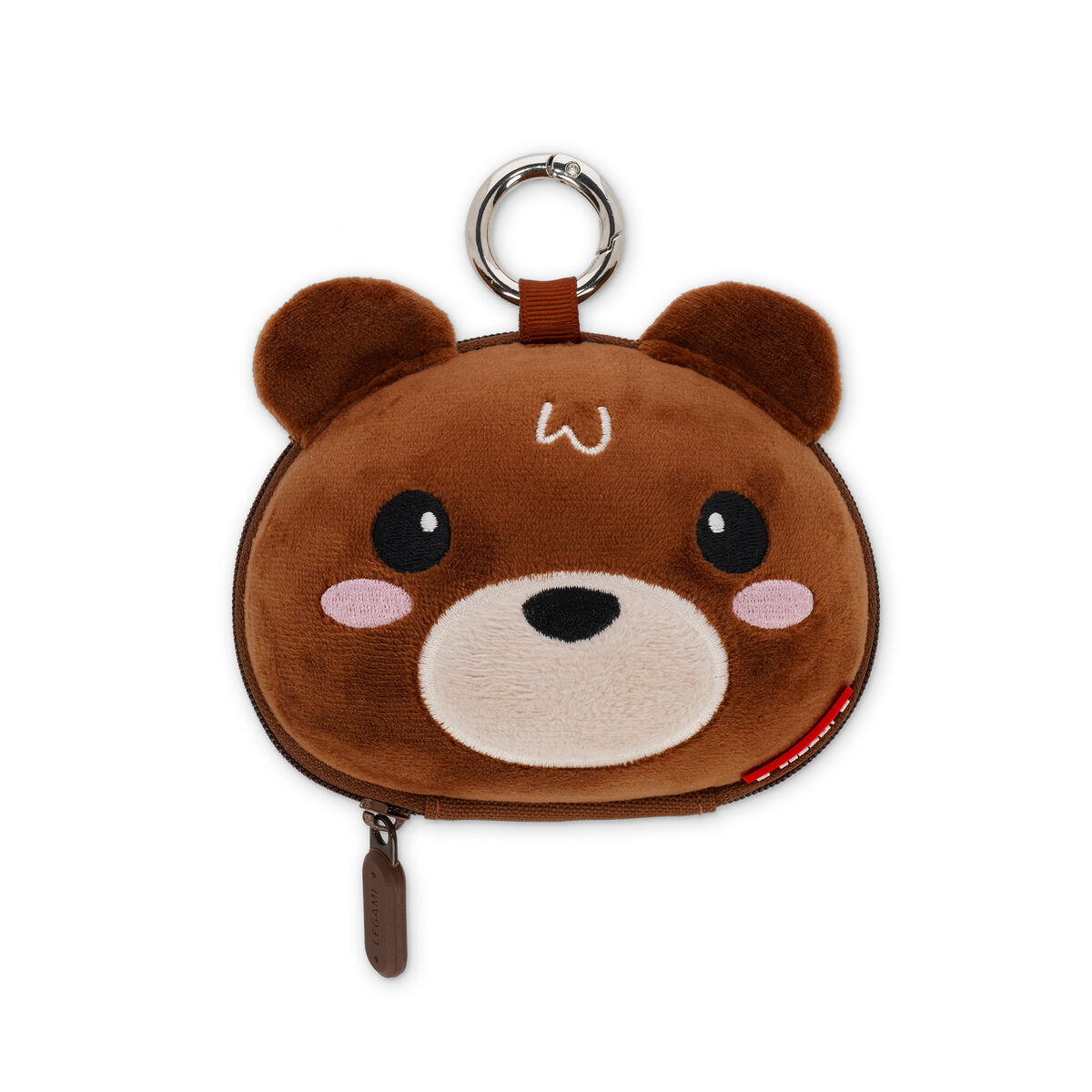 Teddy Bear Coin Purse with Key Ring - So Cute!