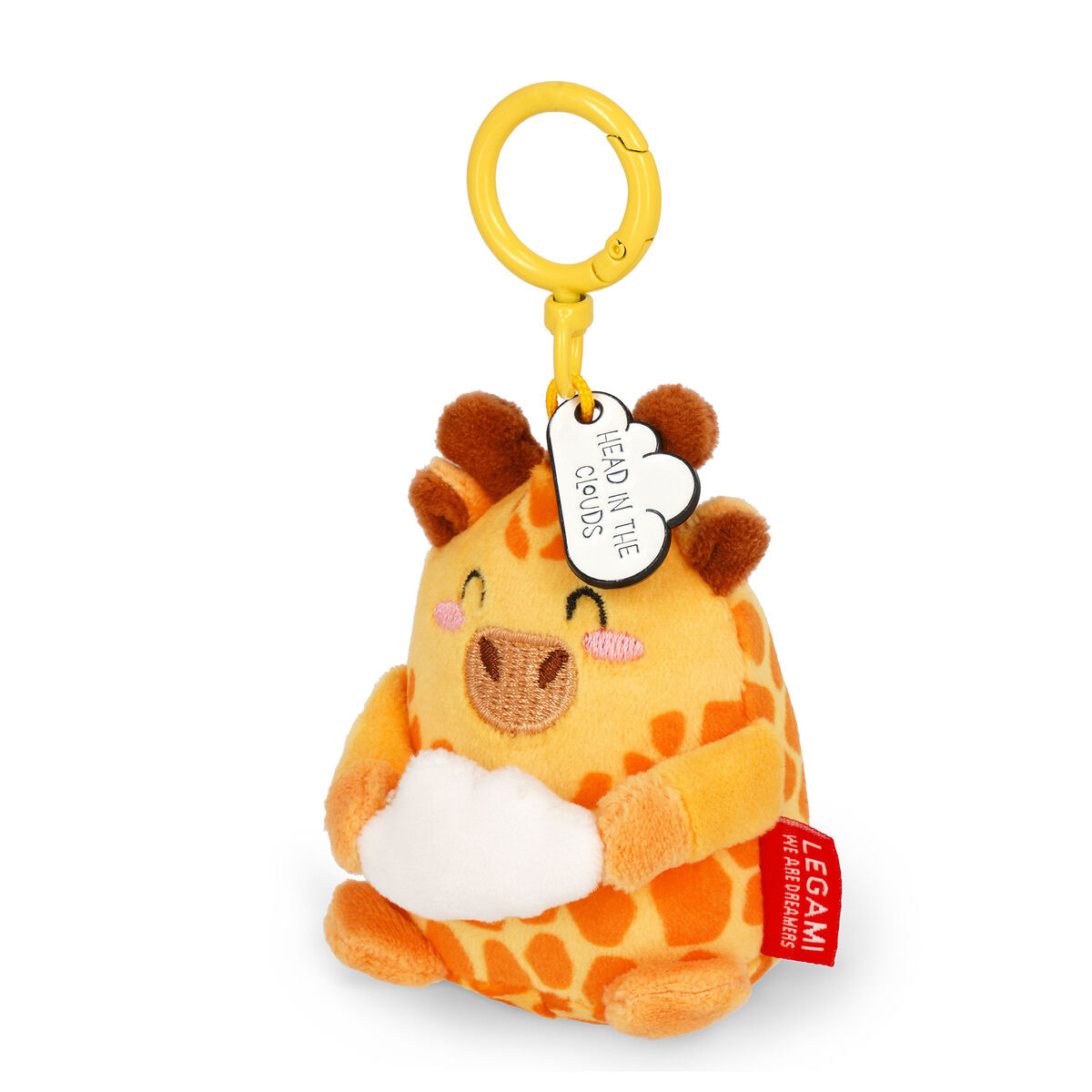 Giraffe Plush Key Ring - Tiny Super Soft!