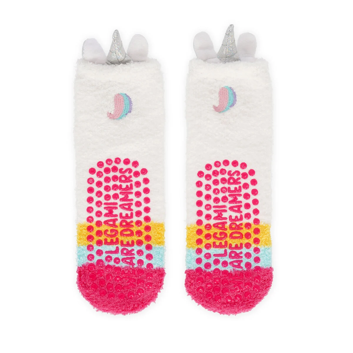 Non-Slip Unicorn Socks for Kids - It's a Match!