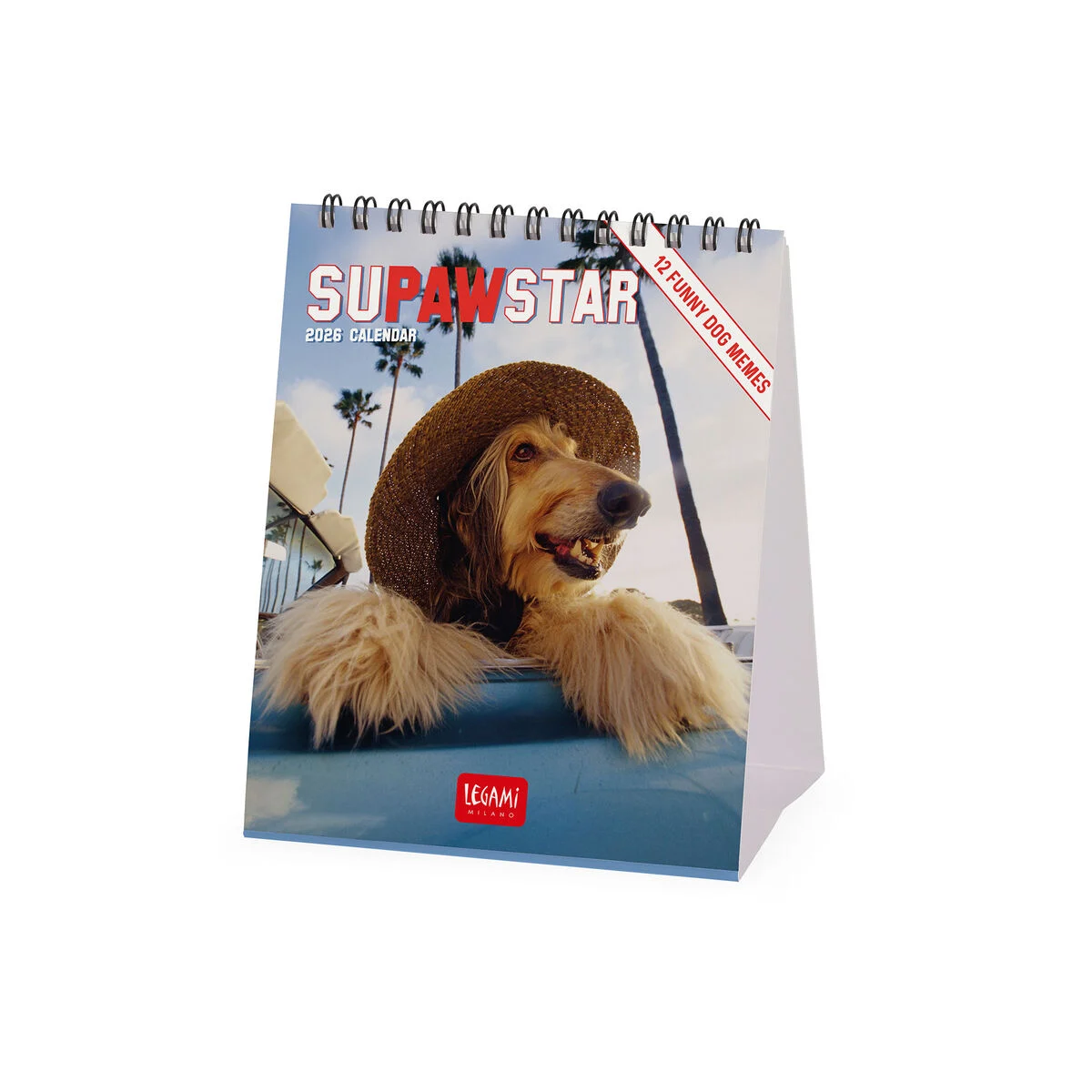 2026 Desk Calendar - 12 x 14,5 cm