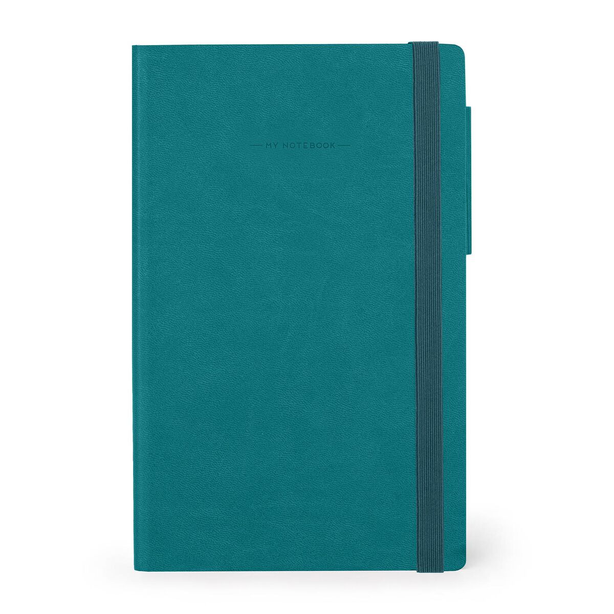 Dotted Notebook with Monochrome Soft Cover - Malachite Green - My Notebook