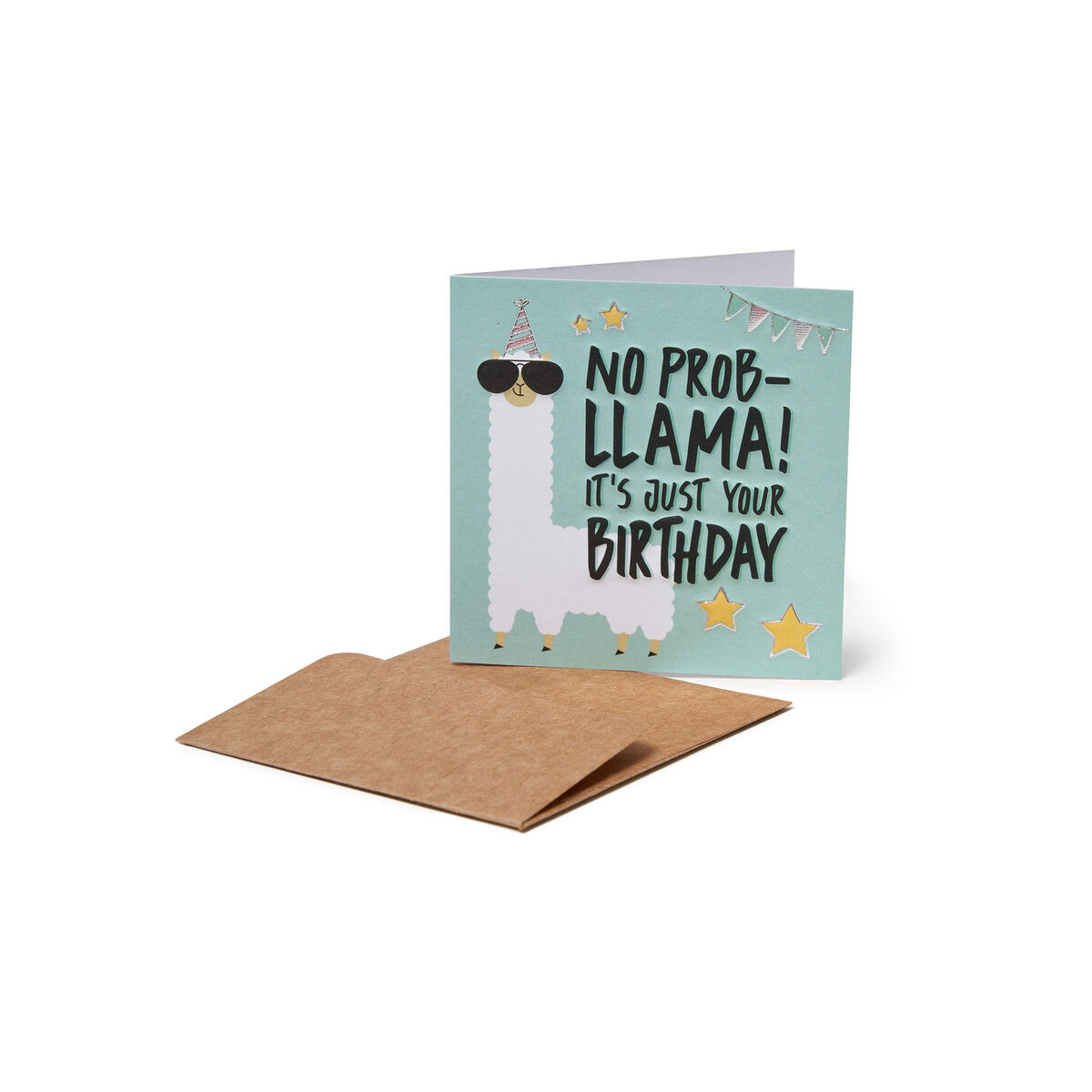 Greeting Card - No Probllama