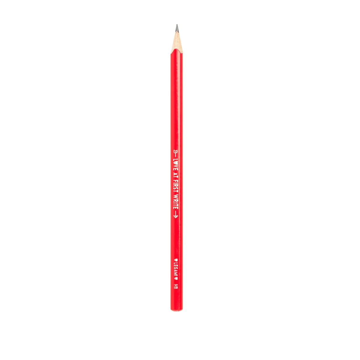 Heart-Shaped Pencil - Love at First Write