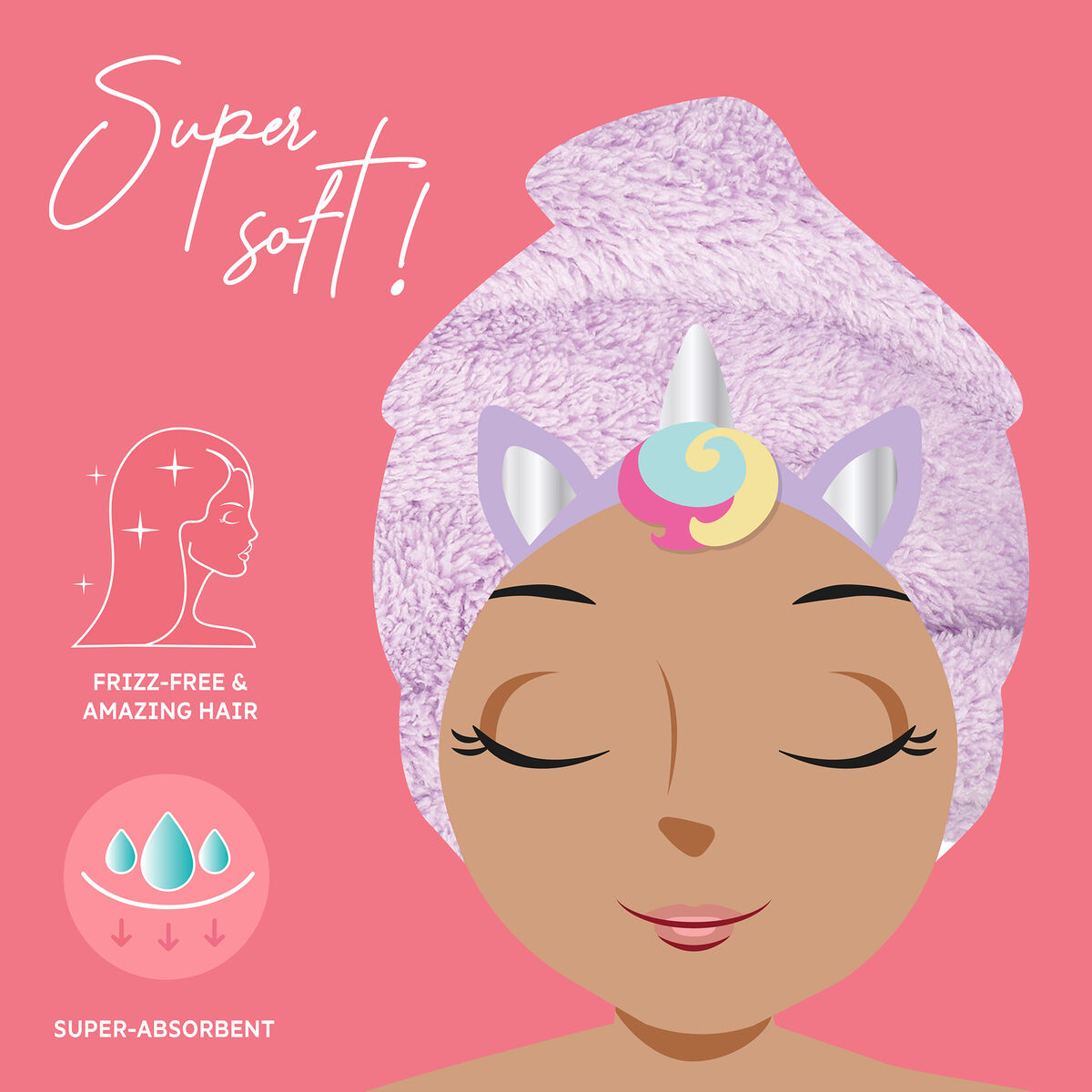 Unicorn Hair Turban Towel - Love My Hair