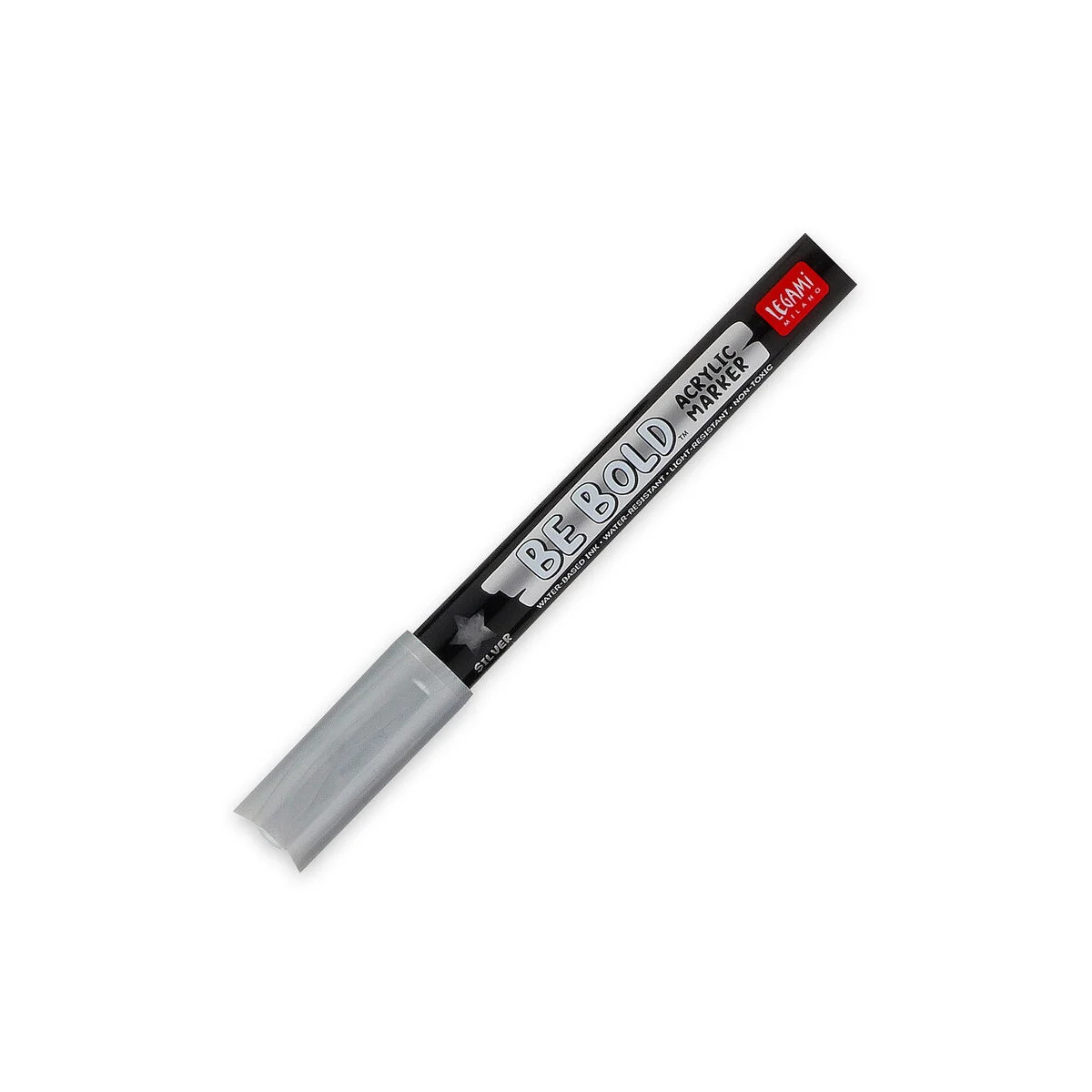 Acrylic Paint Marker - Silver Ink - Be Bold