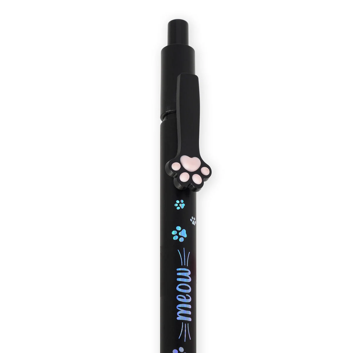 Kitty-Themed Ballpoint Pen - Black Ink - Meow