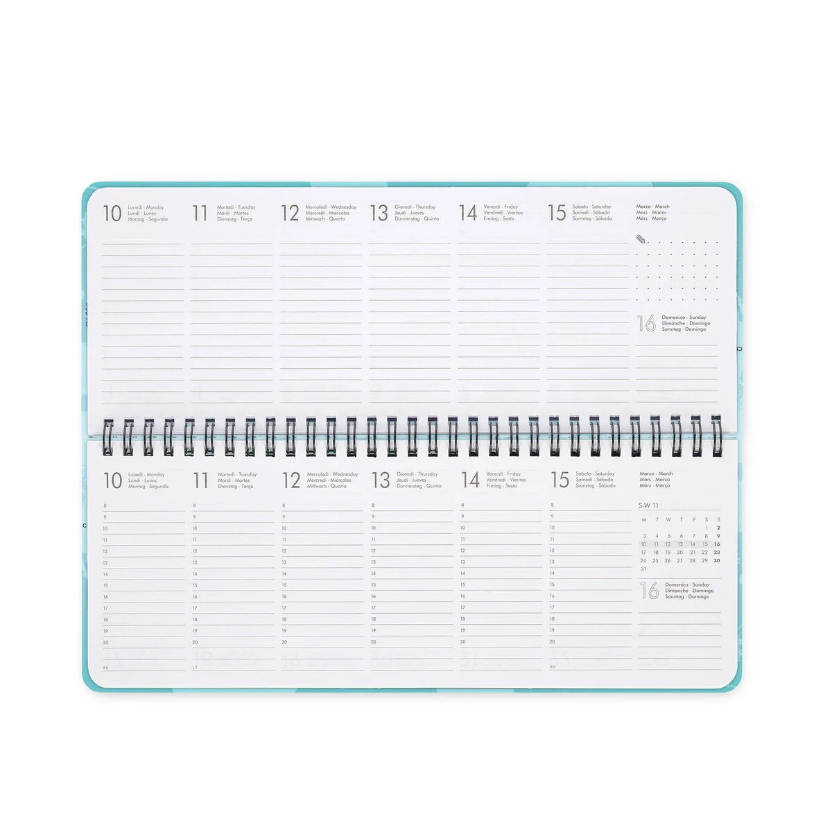 12-Month Desk Planner - 2026