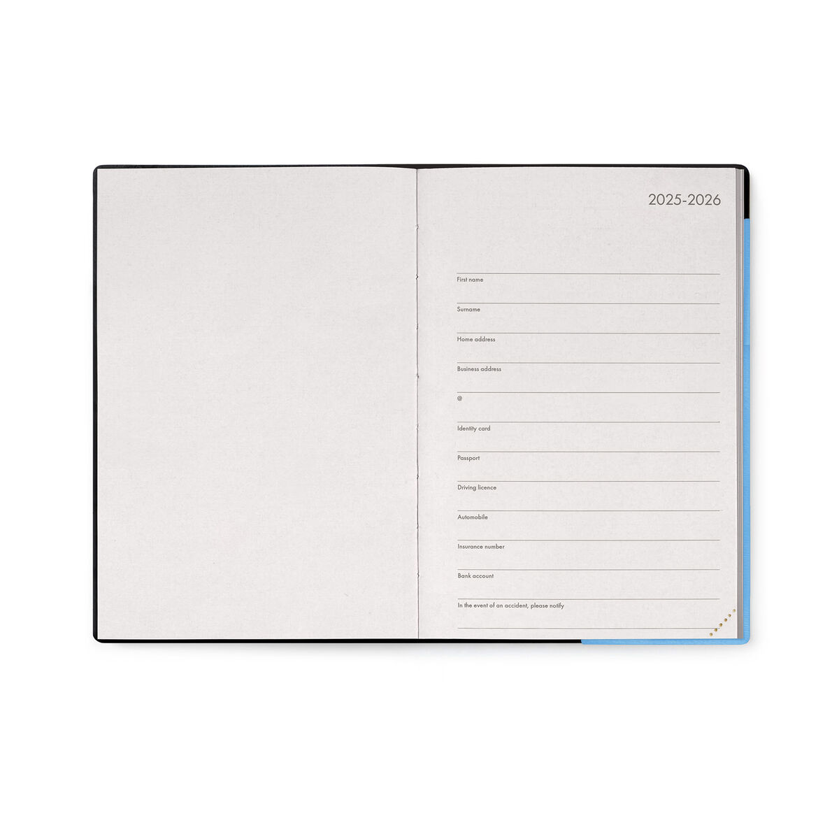 12-Month Medium Daily Diary - 2026