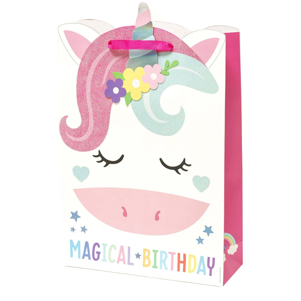 Unicorn Birthday Gift Bag - X-Large