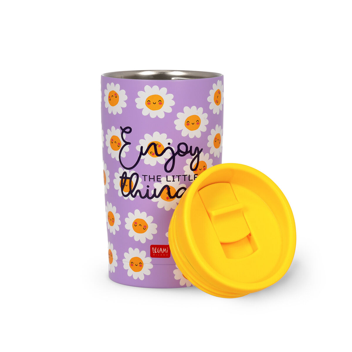 275 ml Vacuum Tumbler - Daisy - Hot & Cold