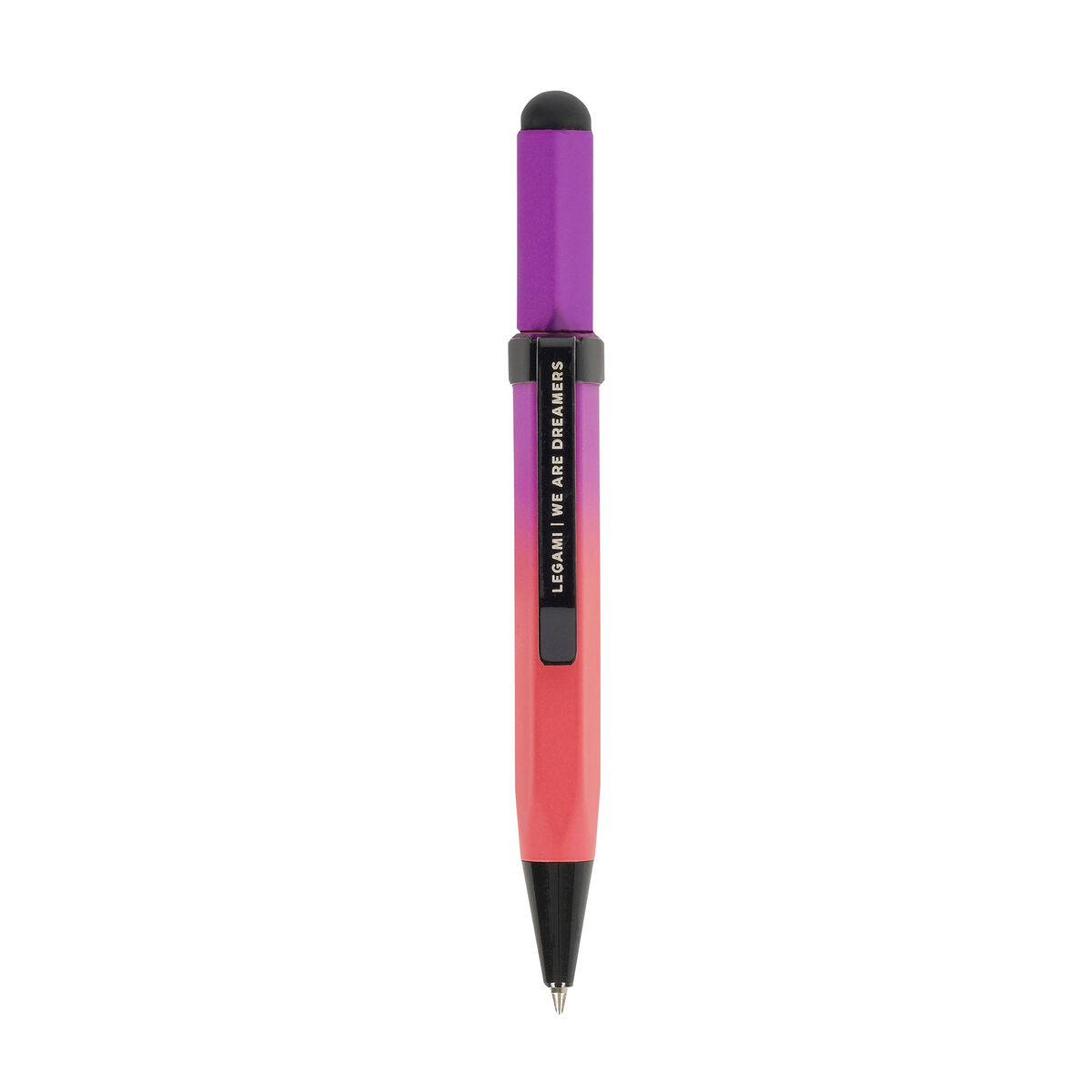 Mini Pen with Touchscreen Tip and Ballpoint Pen - Pink Gradient - Smart Touch