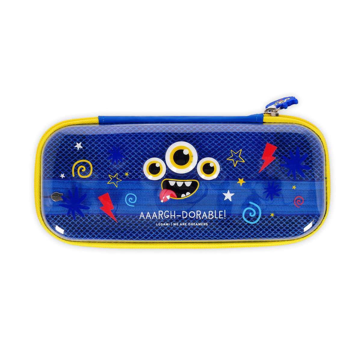 Monster Rigid Transparent Pencil Case - WonderWow