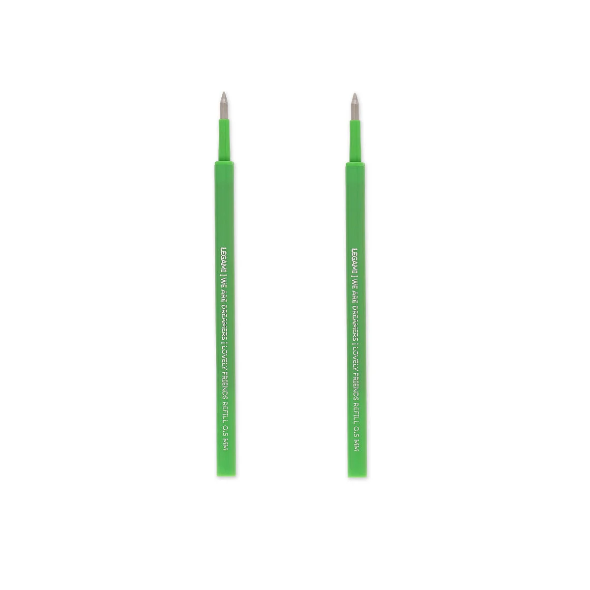 Set of 2 Refills for Lovely Friends Gel Pens - Green Ink