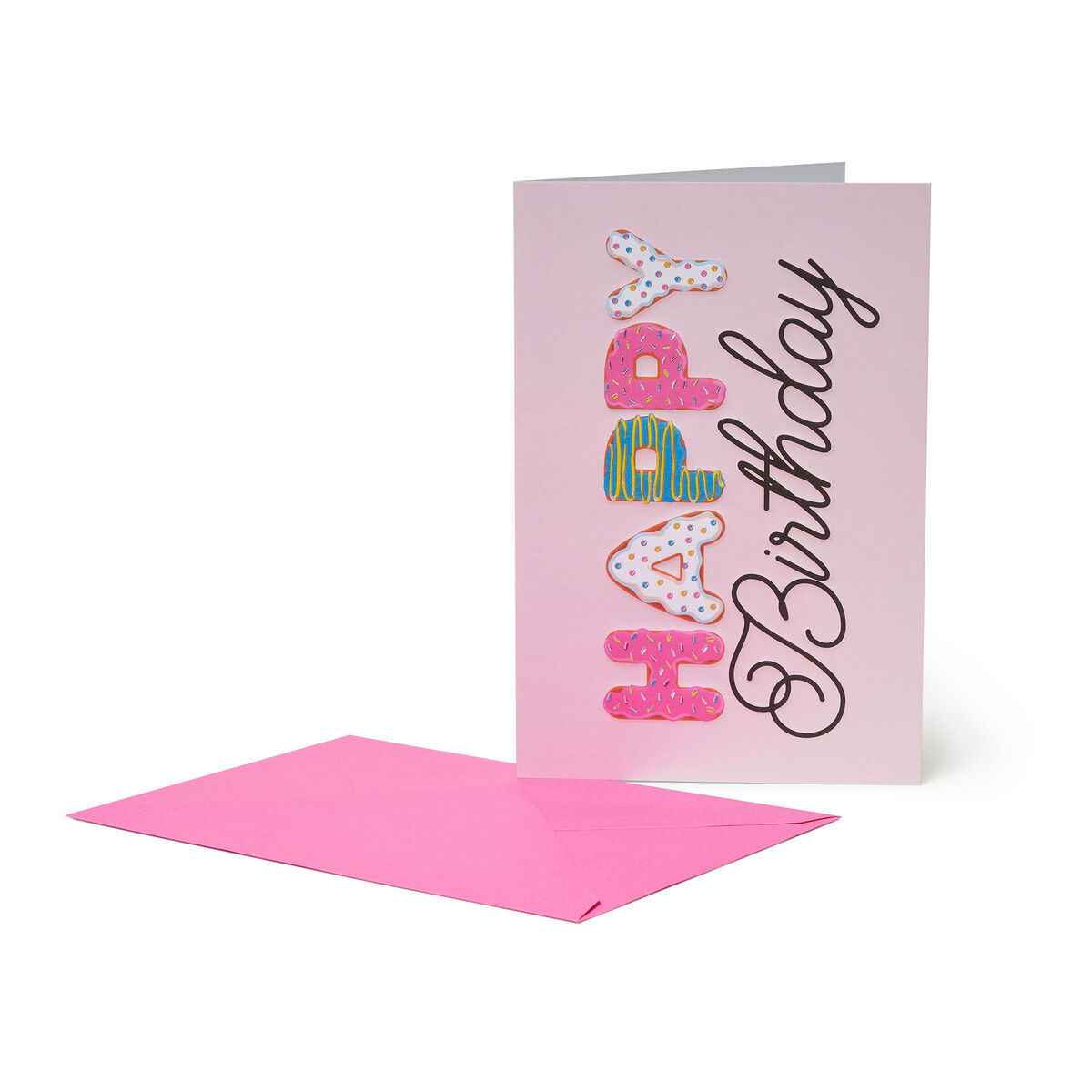 Greeting Card - Happy Birthday - Donuts