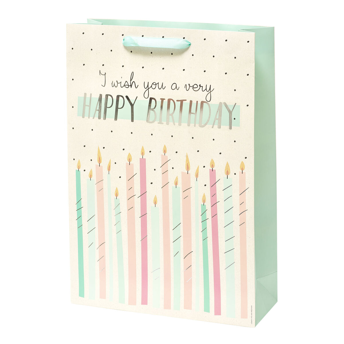Candles Birthday Gift Bag - X-Large