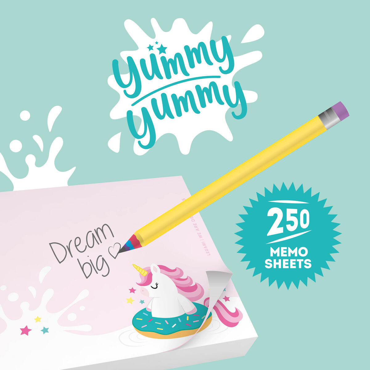 Unicorn Memo Pad - Yummy Yummy Memo Pad