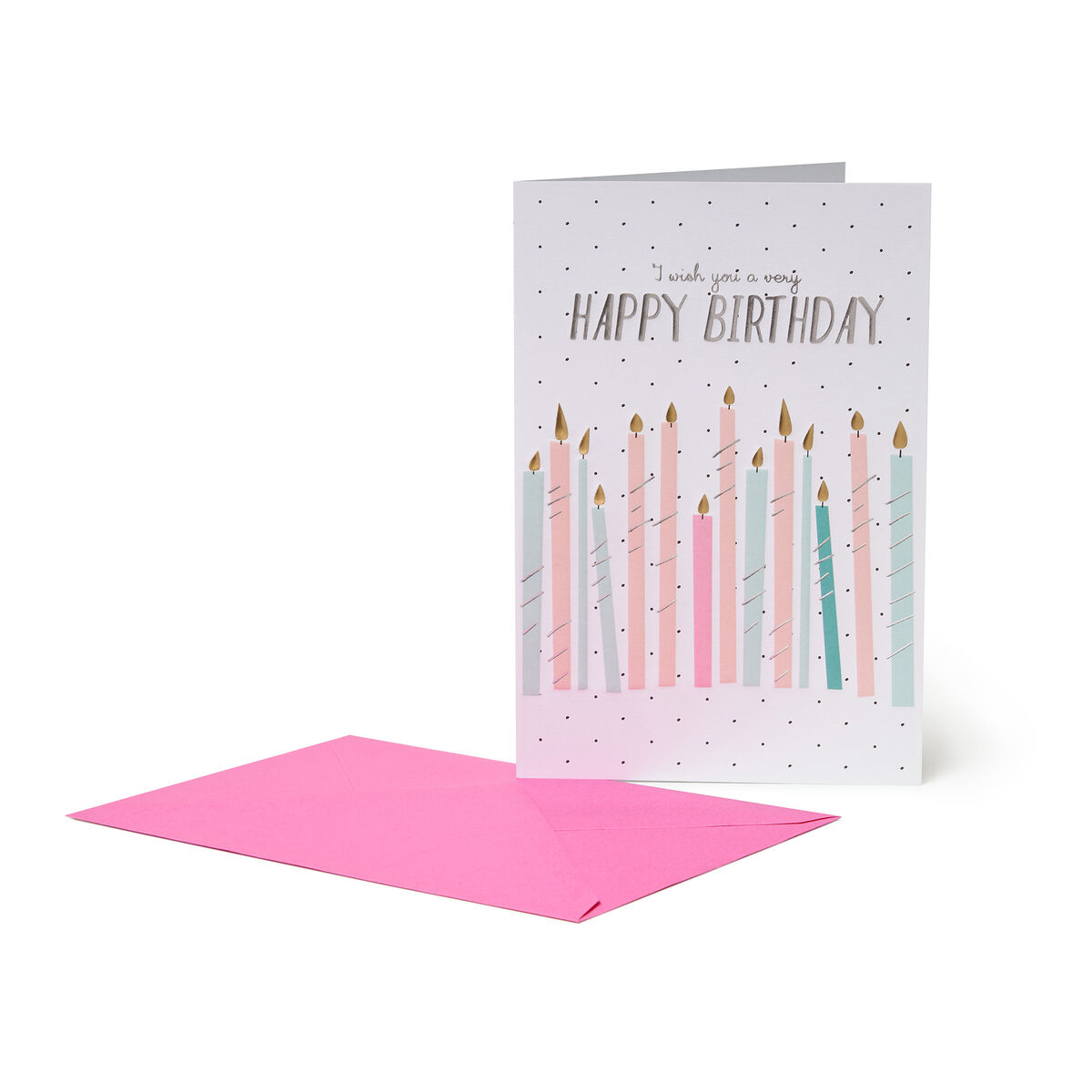 Greeting Card - Candele