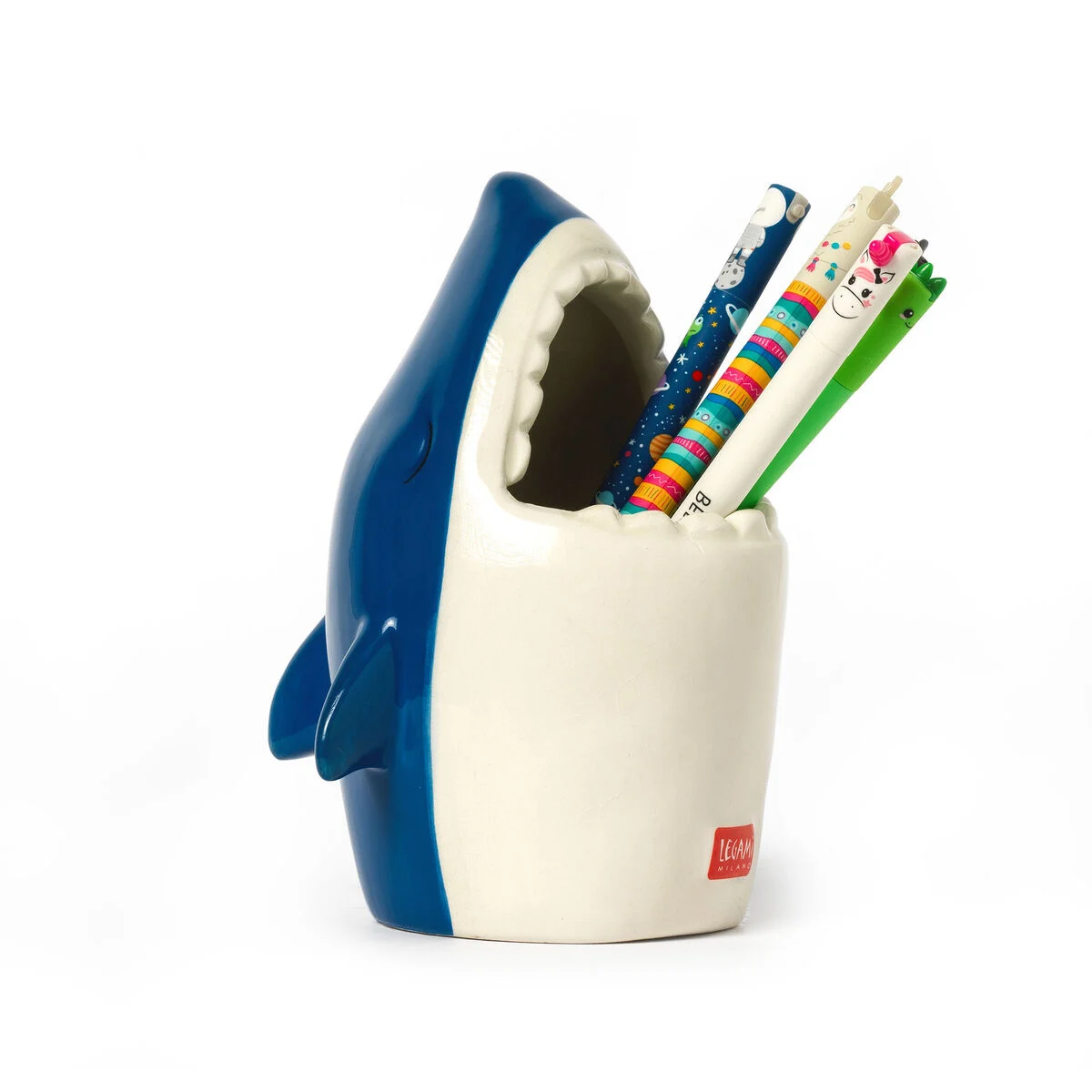 Shark Ceramic Pen Holder - Desk Friends