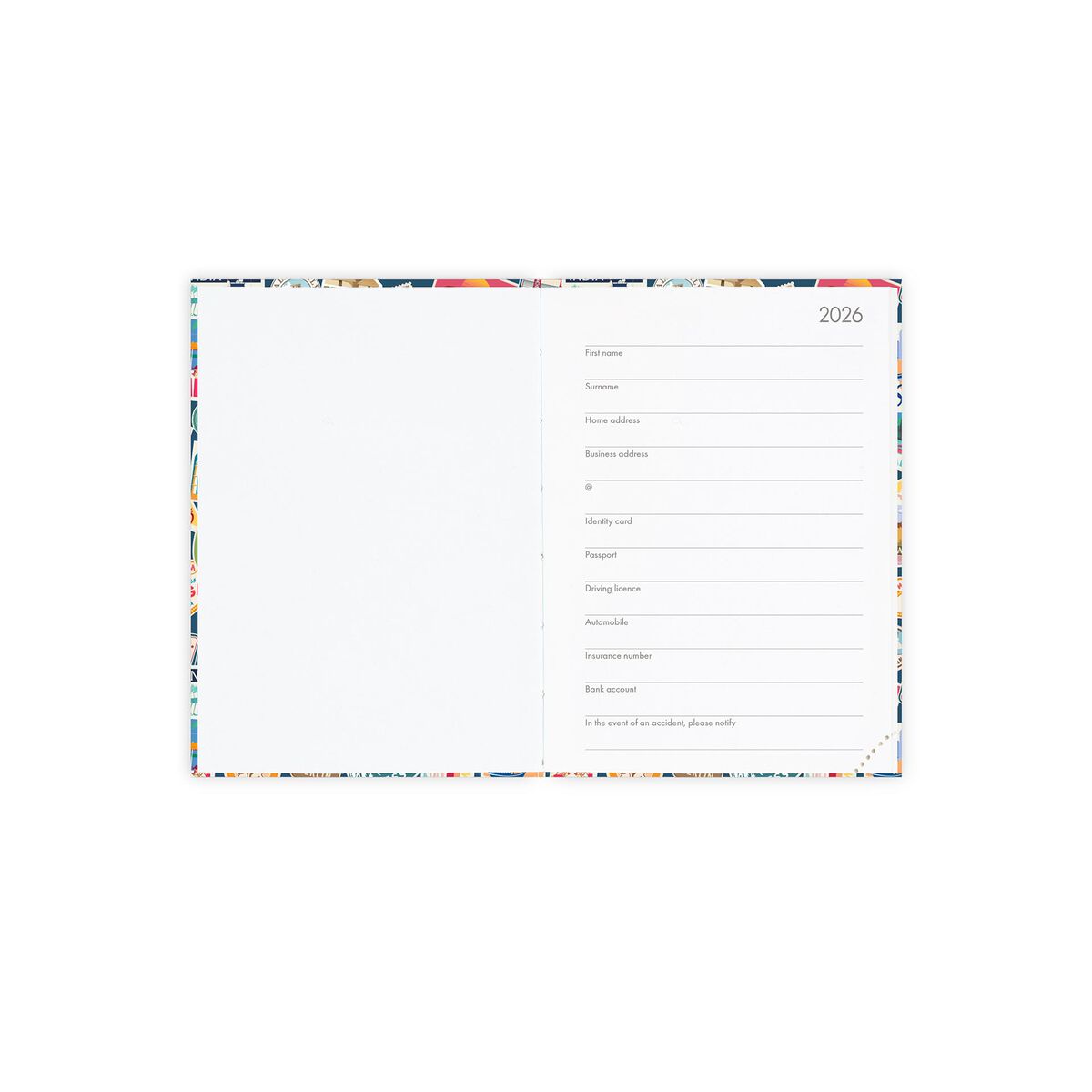 12-Month Small Daily Photo Diary - 2026