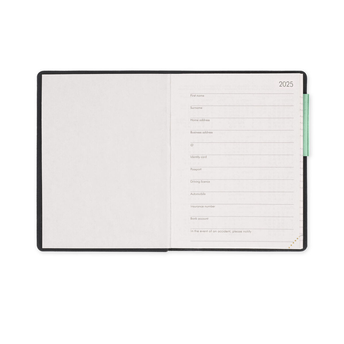 12-Month Mini Weekly Diary - 2026