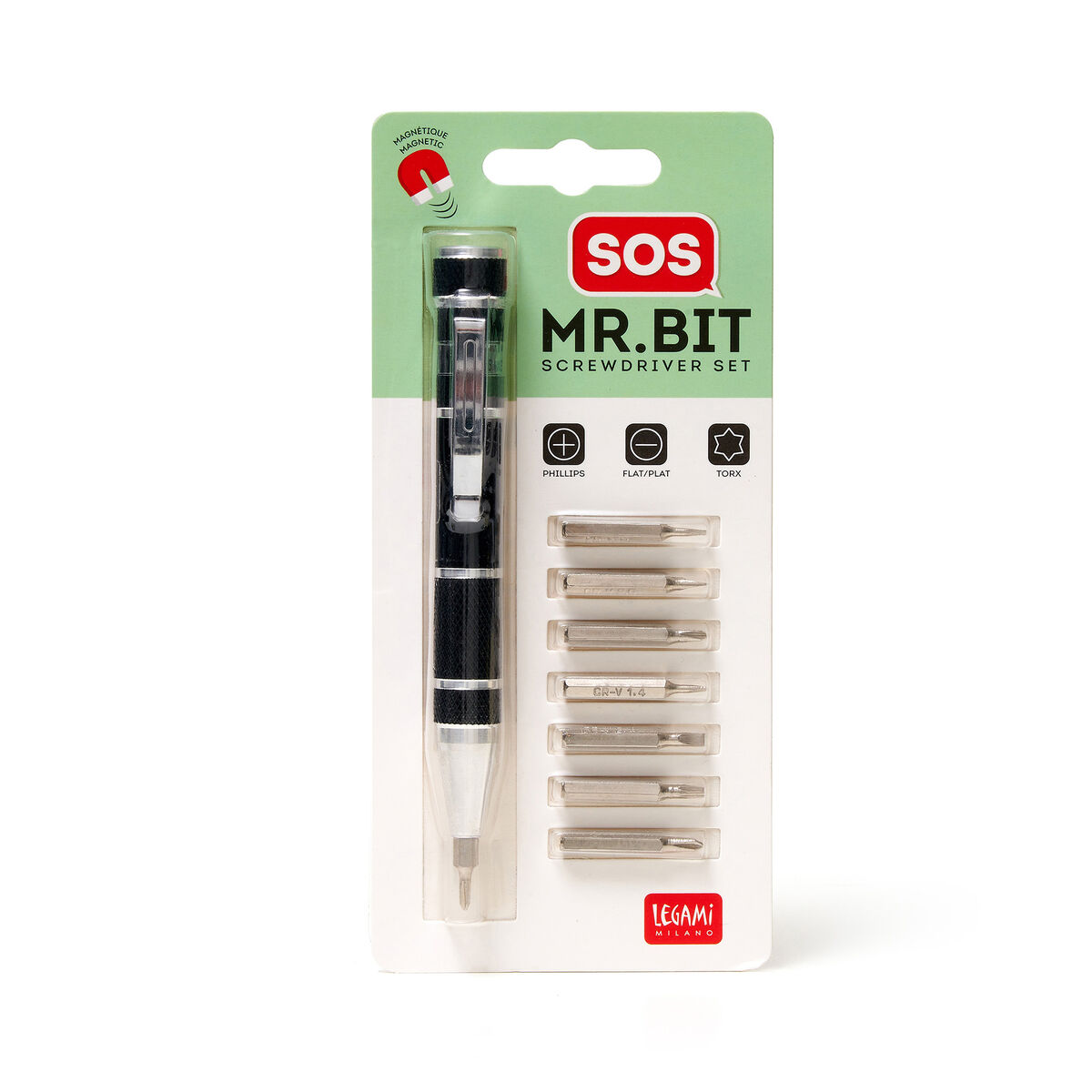 8-in-1 Screwdriver - SOS Mr. Bit
