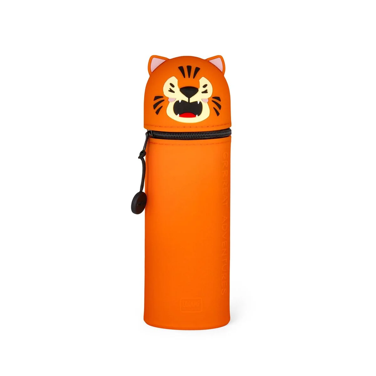 Tiger "Grrreat Adventures" 2-in-1 Silicone Pencil Case