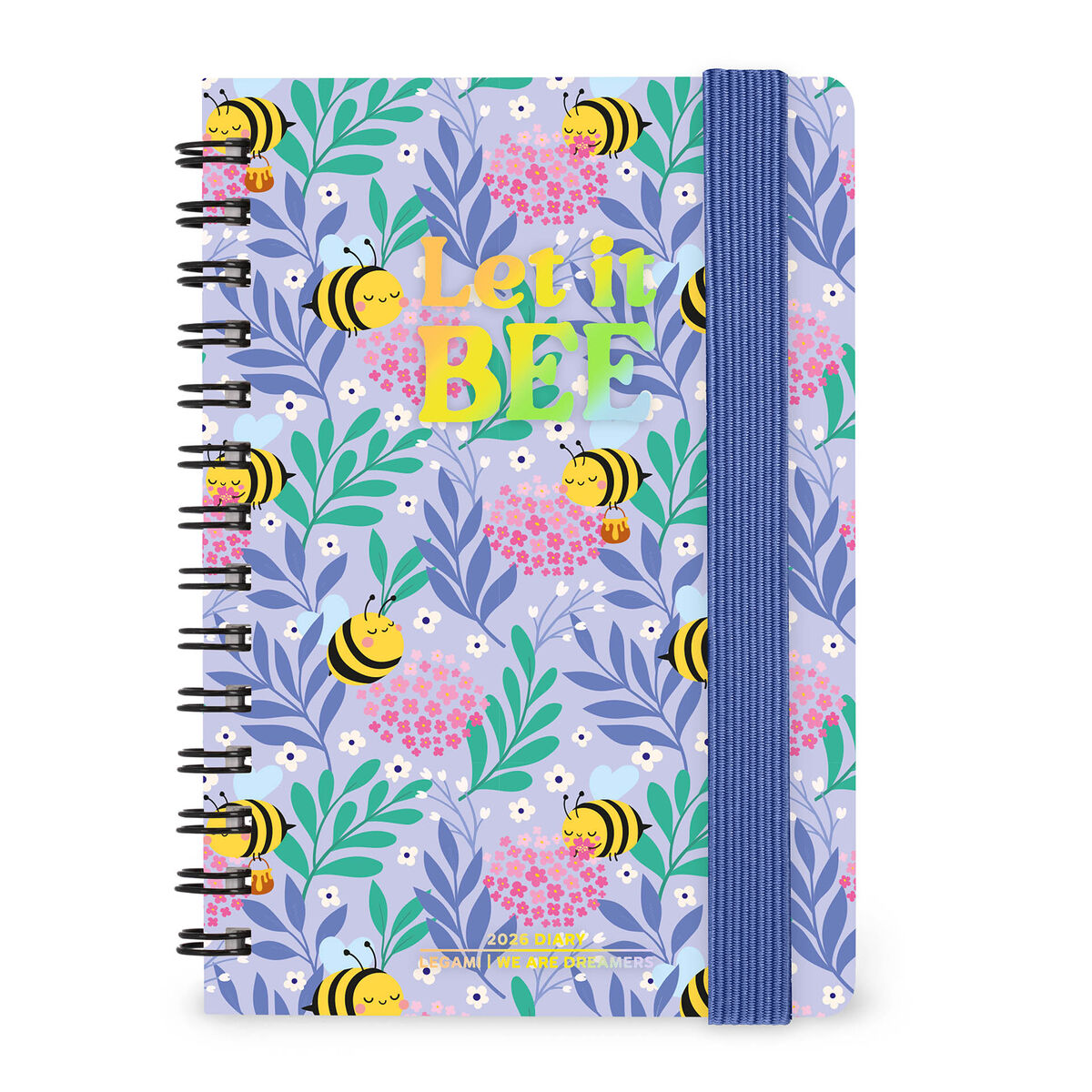 12-Month Small Weekly Spiral-Bound Diary - 2026