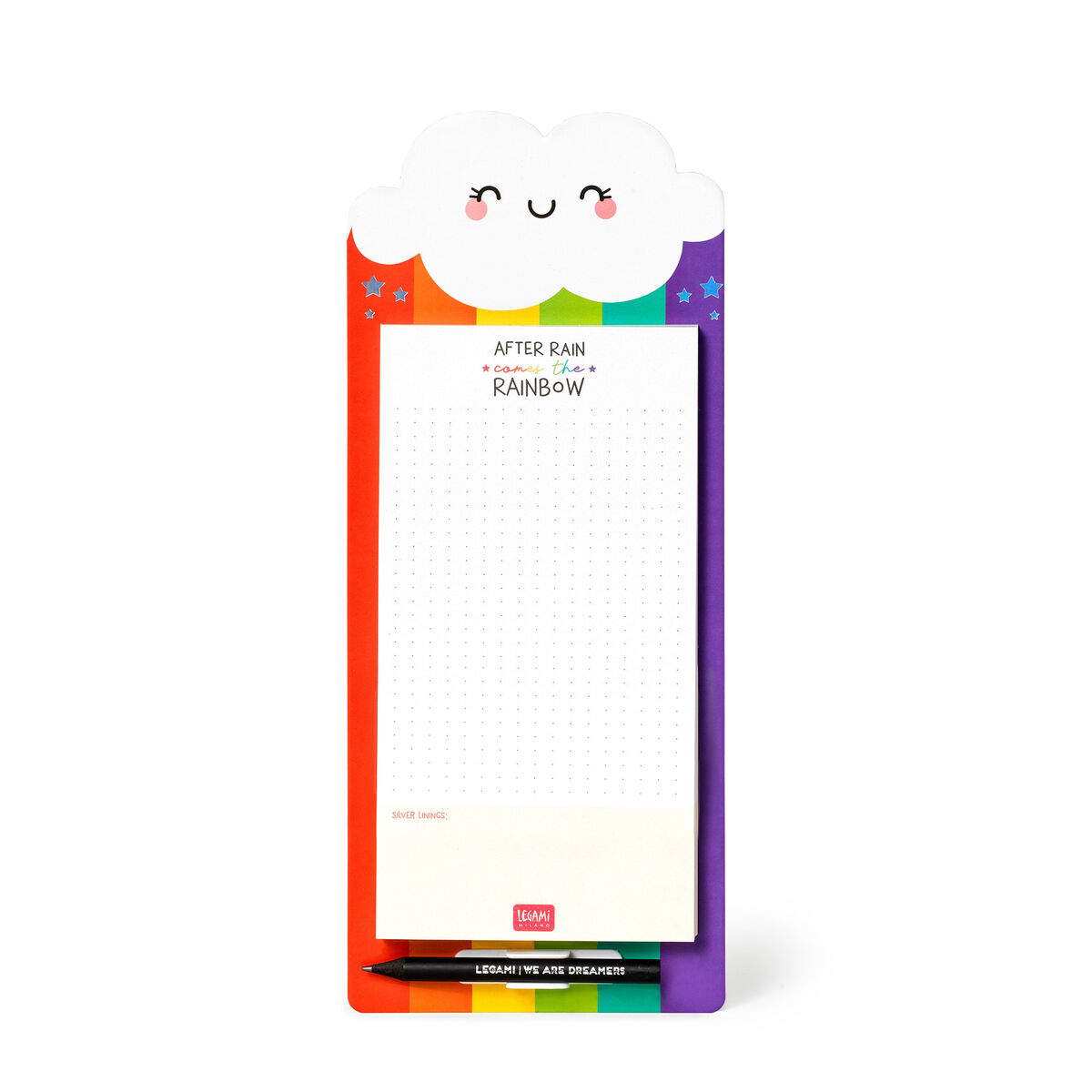 Rainbow Magnetic Memo Cube - Don